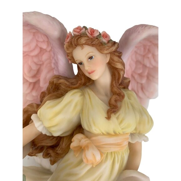 VTG Seraphim Classics Angel Large Figurine Chloe 1997 12" x 6" Decor 7112 - Picture 12 of 12